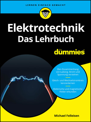 cover image of Elektrotechnik für Dummies. Das Lehrbuch